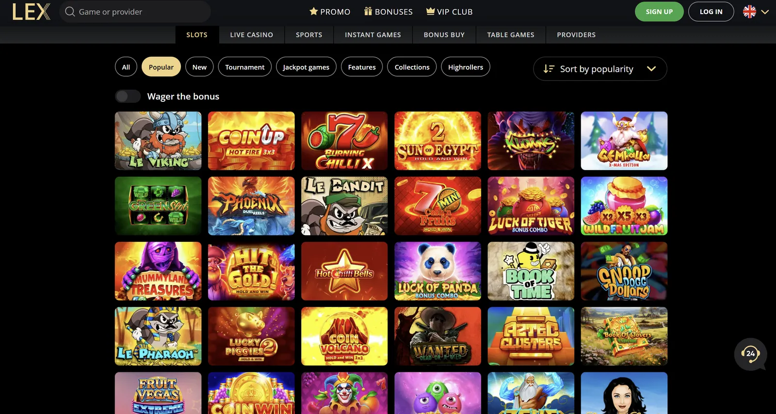 lex casino lošimo automatai žaidimai