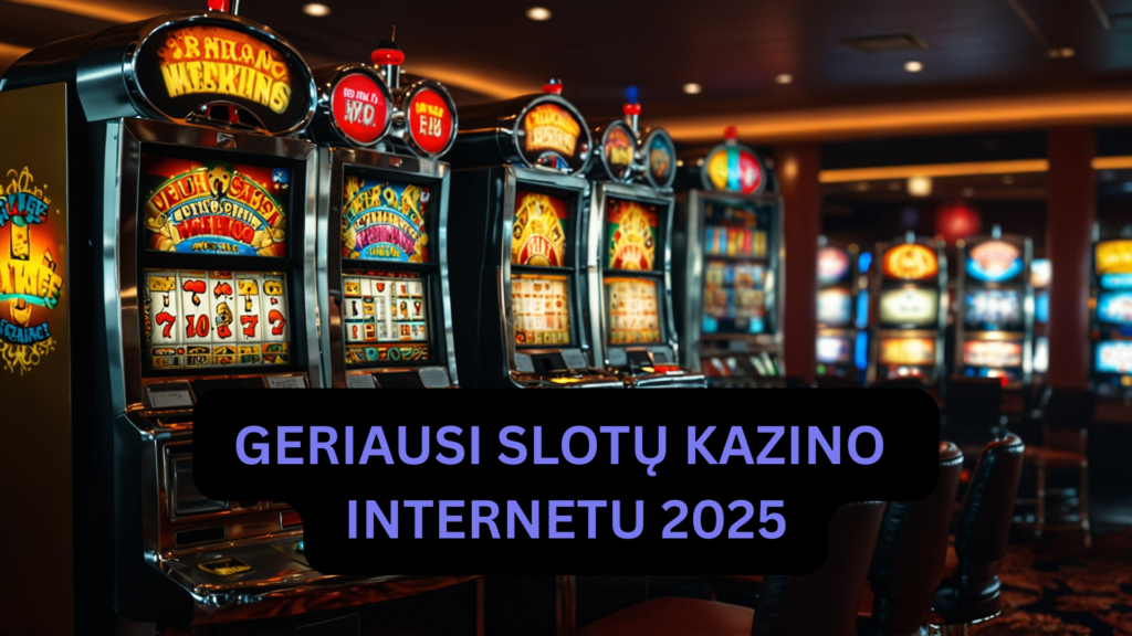 geriausi slotų kazino internetu 2025