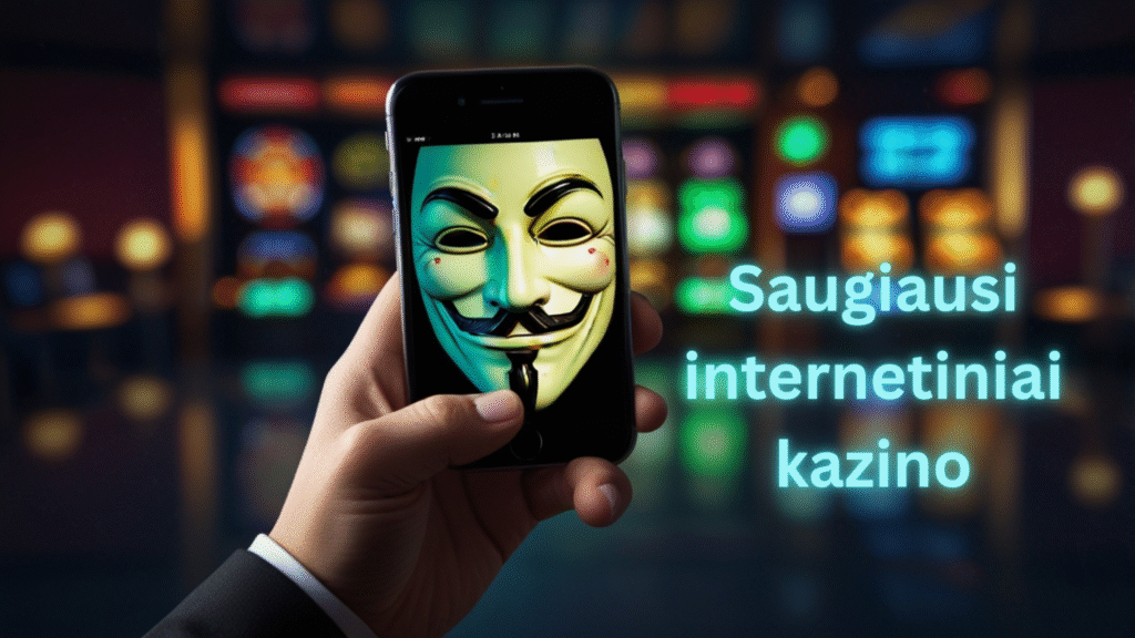 Saugiausi internetiniai kazino lažybos online